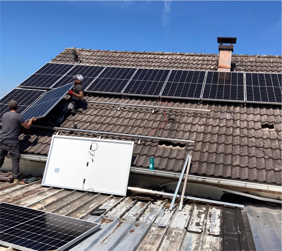 Bauer Et Fils Installation Panneaux Photovoltaiques Cernay Realise Linstallation Photovoltaique A Burnhaupt Le Haut Pres De Cernay